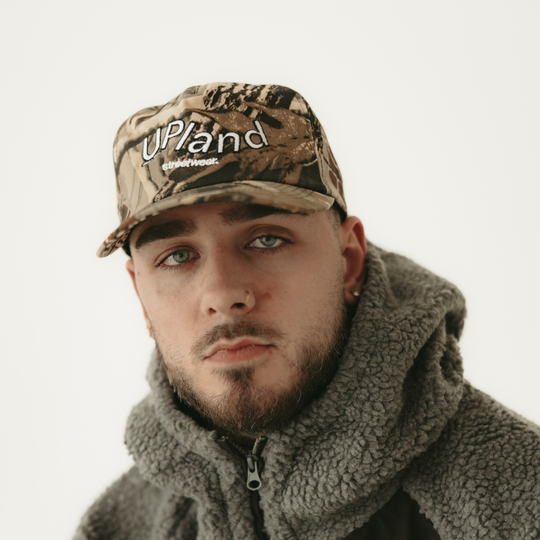 Woods Camo 5 Panel Snapback