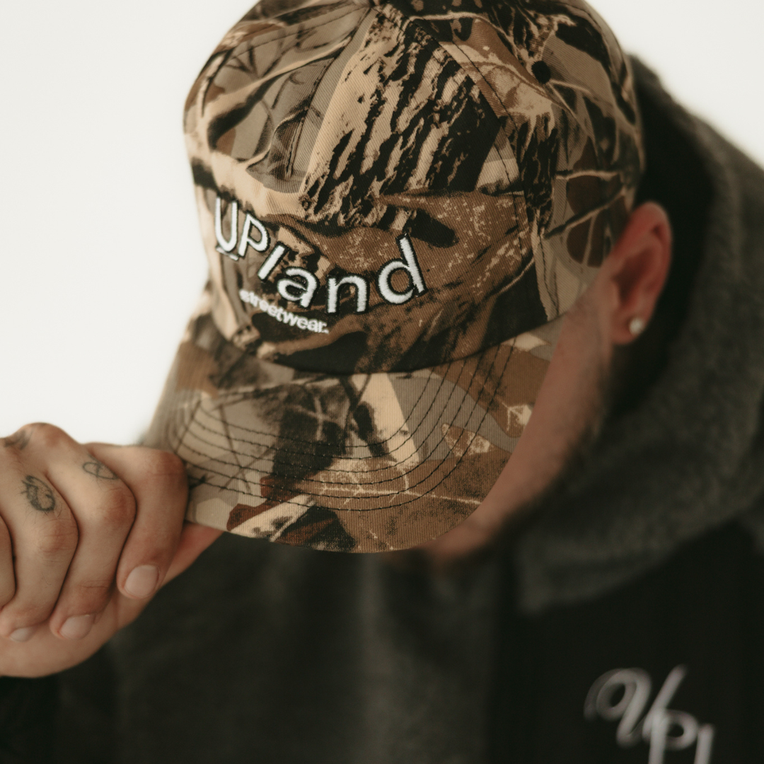 Woods Camo 5 Panel Snapback