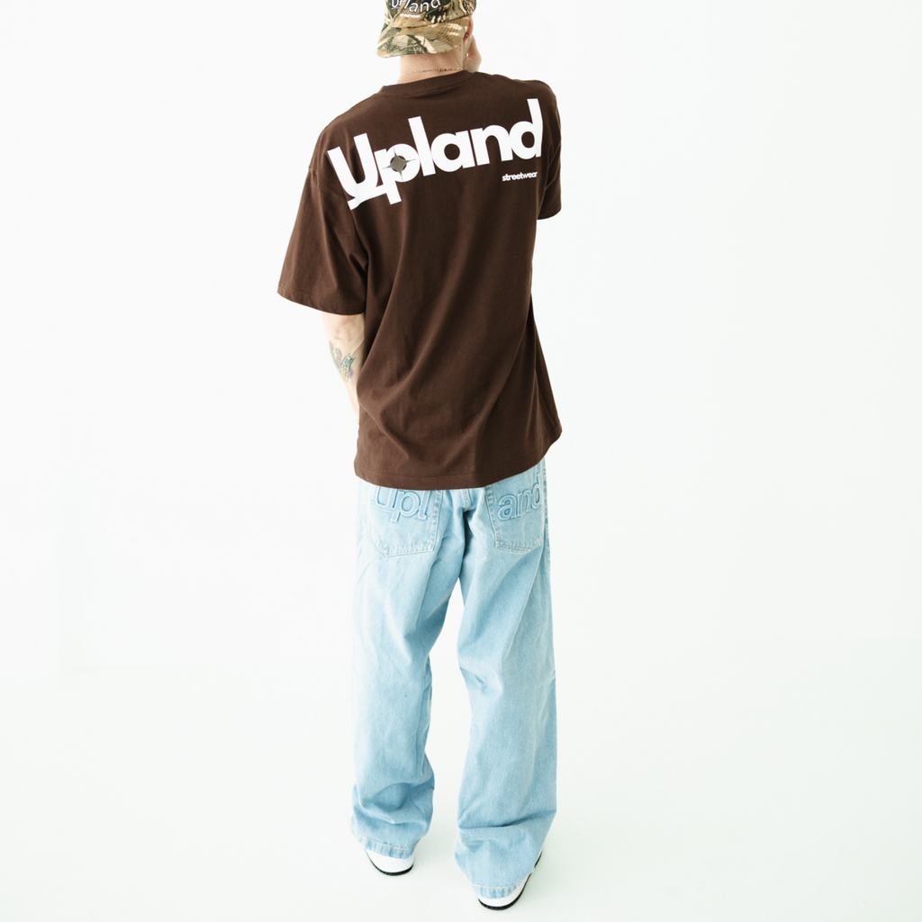 White Washed Baggy Denim