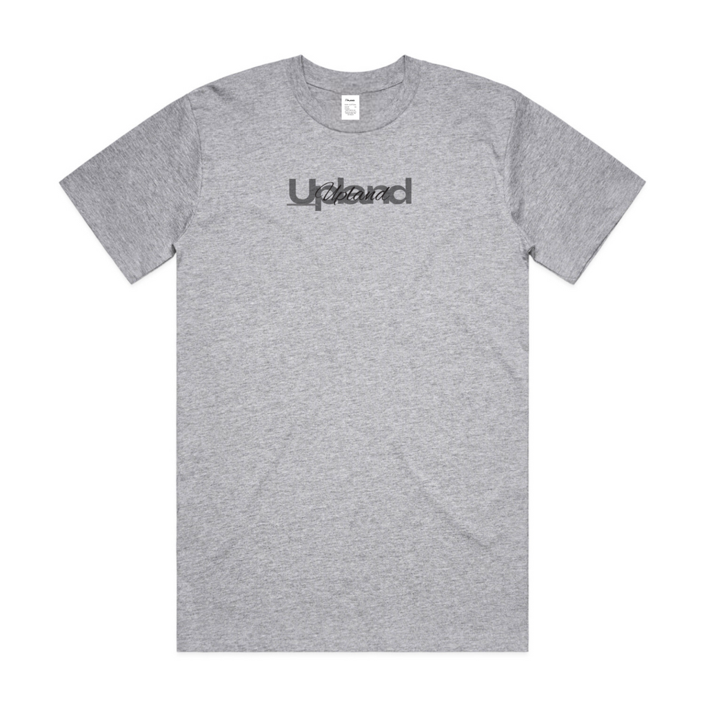 Grey Embroidery Tee