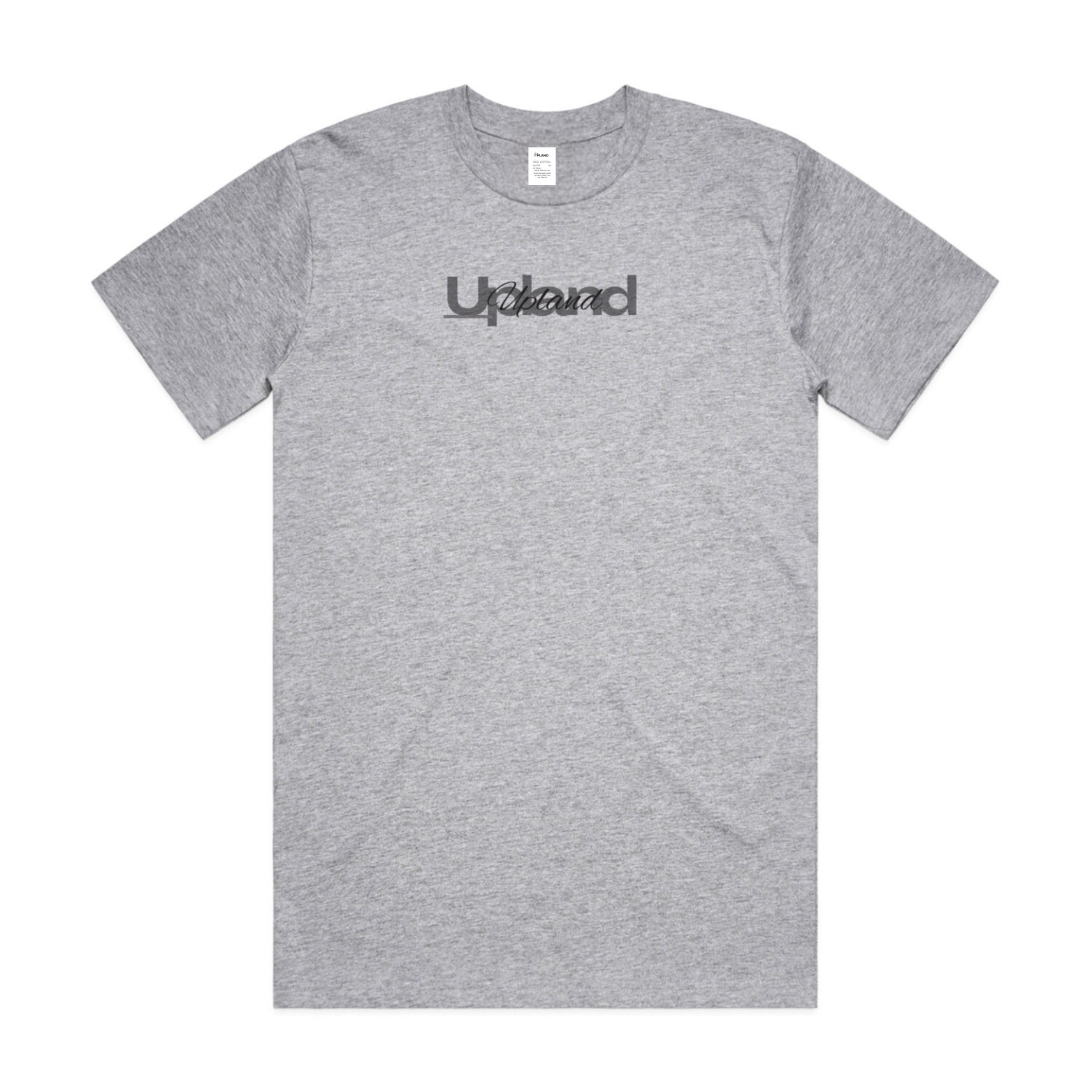 Grey Embroidery Tee