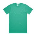 Green Rear Sleeve Logo Tee
