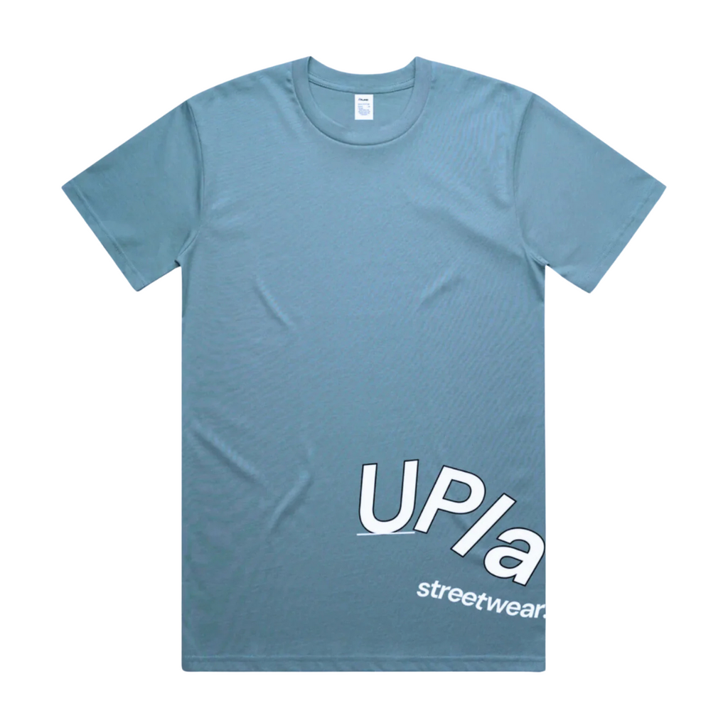 Blue Side Logo Tee