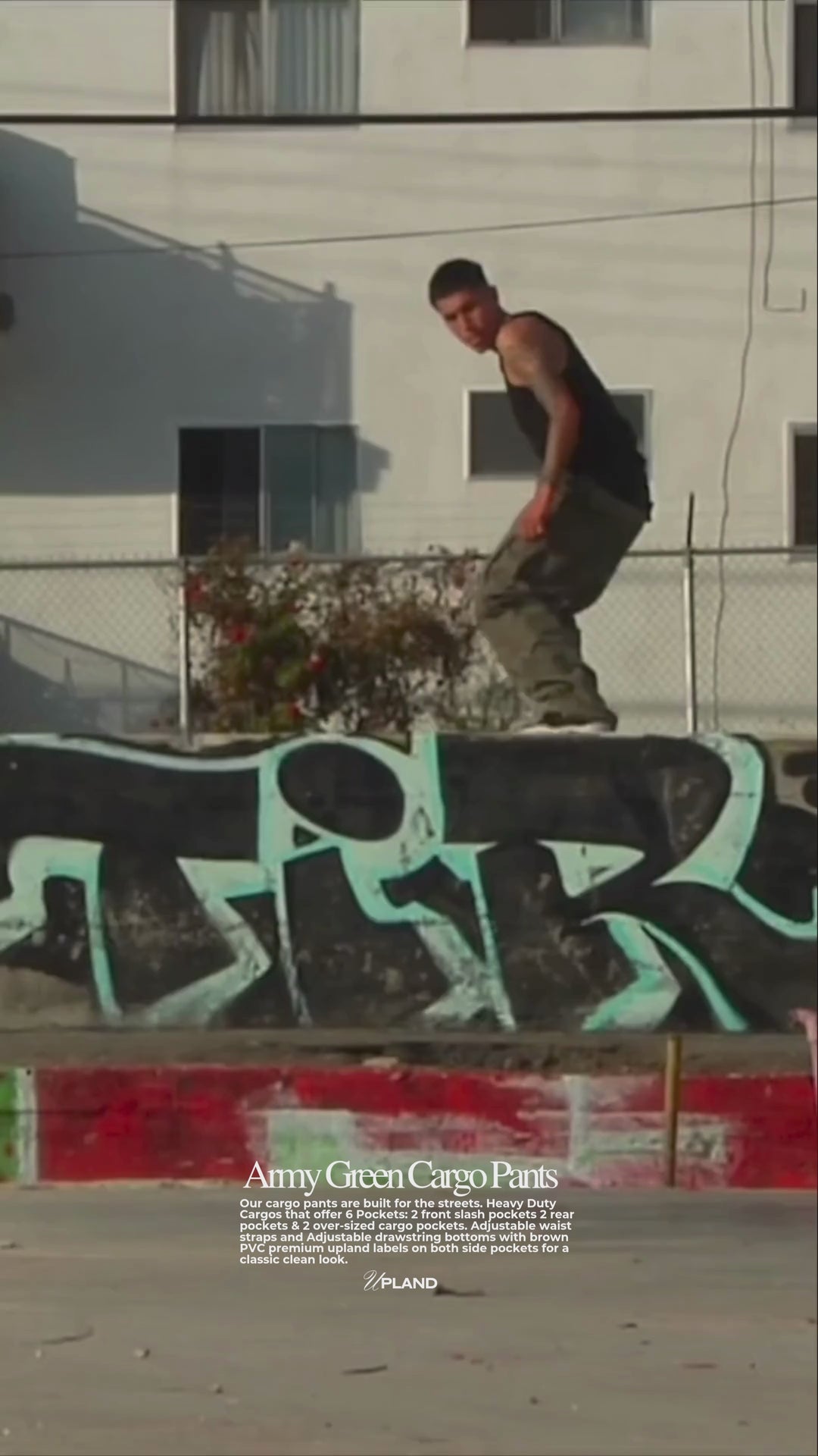 Army Green Cargo Pants